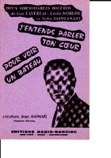 télécharger la partition d'accordéon J'entends parler ton coeur au format PDF