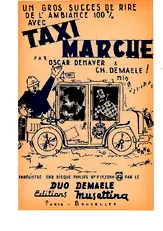 télécharger la partition d'accordéon Taxi Marche au format PDF