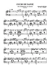 télécharger la partition d'accordéon COURS DE DANSE (Le Gendarme se marie) au format PDF