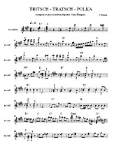 télécharger la partition d'accordéon Tritsch - Tratsch - Polka au format PDF