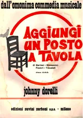 télécharger la partition d'accordéon Aggiungi un Posto a Tavola au format PDF