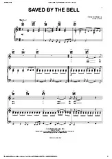 télécharger la partition d'accordéon Saved By The Bell (1969) au format PDF