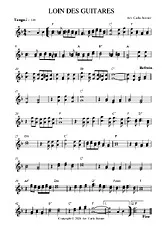 télécharger la partition d'accordéon LOIN DES GUITARES au format PDF