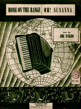 télécharger la partition d'accordéon Home on the Range - Oh Susanna au format PDF