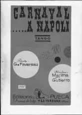 télécharger la partition d'accordéon Carnaval à Napoli (orchestration) au format PDF