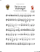 télécharger la partition d'accordéon (Det är en ros utsprungen) Lo, How A Rose E're Blooming au format PDF