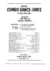 télécharger la partition d'accordéon Combo Dance - Orks (For Small Dance Bands)(Arranged By : Jerry Sears and William C. Cshoenfeld) au format PDF