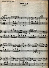 télécharger la partition d'accordéon Sonata in B Minor au format PDF