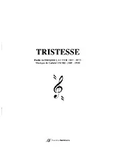 télécharger la partition d'accordéon TRISTESSE (Poésie Musical) au format PDF