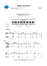 télécharger la partition d'accordéon Body & soul (Niveau 1) au format PDF
