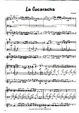 télécharger la partition d'accordéon La cucaracha (Arr acc : Foppe Jacobi) - 2 acc au format PDF