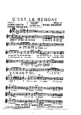 télécharger la partition d'accordéon C'EST LE REGGAE au format PDF
