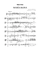 télécharger la partition d'accordéon Maria Elena / Accordéon / Guitar au format PDF