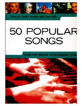 télécharger la partition d'accordéon 50 popular songs / Really Easy piano / From Pop Songs To Classical Thema au format PDF