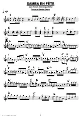 télécharger la partition d'accordéon SAMBA EN FÊTE ( samba choro ) au format PDF