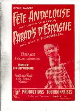 télécharger la partition d'accordéon Paradis d'Espagne au format PDF