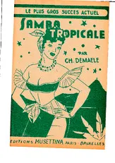 télécharger la partition d'accordéon Samba Tropicale au format PDF