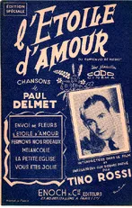 télécharger la partition d'accordéon L'étoile d'amour au format PDF
