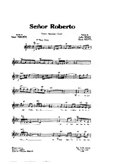 télécharger la partition d'accordéon SENOR ROBERTO au format PDF
