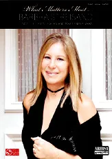 télécharger la partition d'accordéon Barbra Streisand - What Matters Most au format PDF