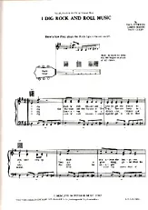 télécharger la partition d'accordéon I dig Rock and Roll music au format PDF