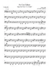 télécharger la partition d'accordéon Por Una Cabeza / String Quartet / Arrangement Irina Lazaryeva / Tango au format PDF
