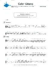 télécharger la partition d'accordéon Color gitano (Multi-instrument) au format PDF