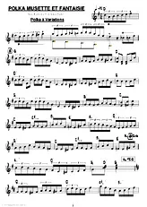 télécharger la partition d'accordéon POLKA MUSETTE ET FANTAISIE au format PDF