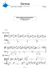 télécharger la partition d'accordéon Corsica (Niveau 3) au format PDF