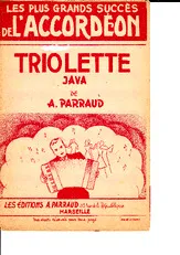 télécharger la partition d'accordéon Triolette au format PDF