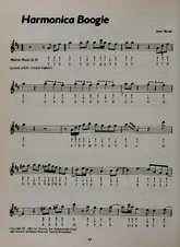 télécharger la partition d'accordéon Harmonica boogie au format PDF