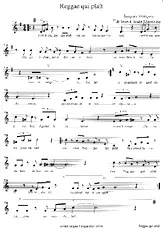 télécharger la partition d'accordéon Reggae qui plaît (avec Paroles) au format PDF