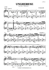 télécharger la partition d'accordéon UNGHERESE (accordeon piano and cromatique) au format PDF