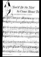 télécharger la partition d'accordéon You'd be so nice to come home to au format PDF