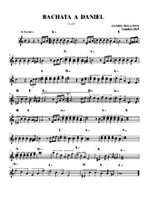 télécharger la partition d'accordéon La bachata de Daniel  au format PDF
