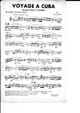 télécharger la partition d'accordéon Voyage à Cuba (Miami beach rumba) au format PDF