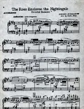 télécharger la partition d'accordéon The Rose Enslaves the Nightingale au format PDF