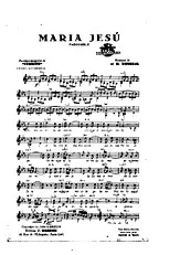 télécharger la partition d'accordéon MARIA JESU au format PDF
