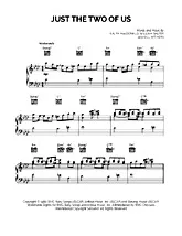 télécharger la partition d'accordéon Just the two of us  au format PDF