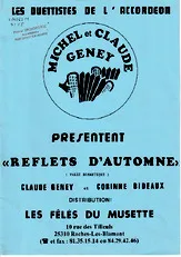 télécharger la partition d'accordéon REFLETS D'AUTOMNE au format PDF