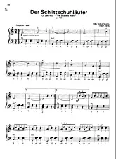télécharger la partition d'accordéon Les patineurs (Der Schlittschuhläufer) (The skaters Waltz) au format PDF