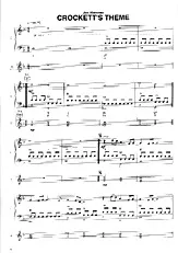 télécharger la partition d'accordéon Crockett's theme - (Arr accordéon : Tesse Telman) au format PDF