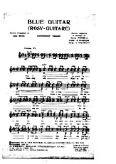 télécharger la partition d'accordéon BLUE GUITAR (Rosy Guitarre) au format PDF