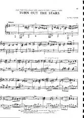 télécharger la partition d'accordéon Turn out the stars au format PDF