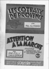 télécharger la partition d'accordéon Les côteaux de Provence (orchestration) au format PDF