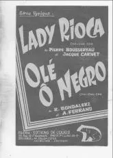 télécharger la partition d'accordéon Olé o negro (orchestration) au format PDF