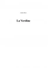 télécharger la partition d'accordéon La Verdine au format PDF