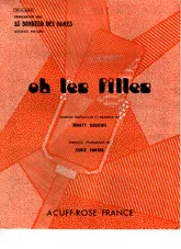 télécharger la partition d'accordéon OH LES FILLES au format PDF