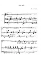 télécharger la partition d'accordéon Chanson Espagnole (Spanish song) au format PDF