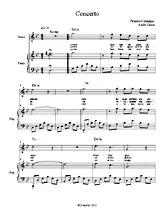 télécharger la partition d'accordéon Concerto au format PDF